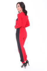 Vogue Crop Top en Trouser Loungewear