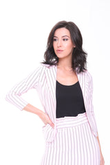 Gestreiftes Slim Fit Blazer