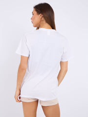 Sassy Print Teddy Graphic T-Shirt