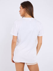 Lip grafisch bedrukt t-shirt