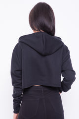 Oversized schuldig bijgesneden haped jumper