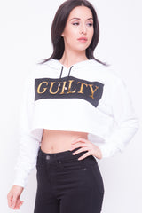 Oversized schuldig bijgesneden haped jumper