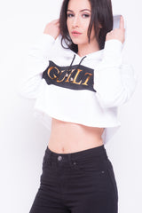 Oversized schuldig bijgesneden haped jumper