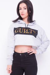 Oversized schuldig bijgesneden haped jumper