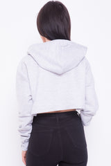 Oversized schuldig bijgesneden haped jumper