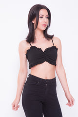 Frill Detail Cami Bralet