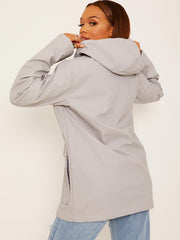 PU Coated Hooded Rain Mac