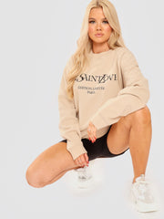 Gij Saint Love Graphic Sweatshirt Jumper