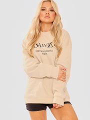 Gij Saint Love Graphic Sweatshirt Jumper