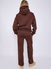 Crucifijo de gran tamaño Coordenada de vellón con capucha