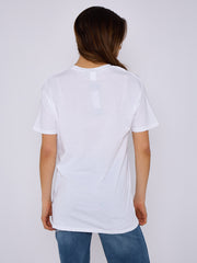 Pink Foil Graphic Printed T-Shirt