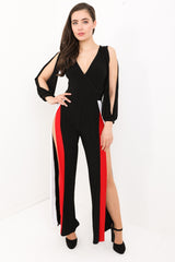 Manga dividida y pantalón de envoltura del pantalón