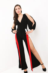 Manga dividida y pantalón de envoltura del pantalón