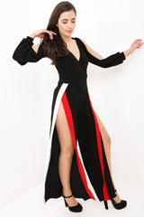 Manga dividida y pantalón de envoltura del pantalón