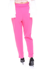 New Paper Bag Tie Waist Trousers