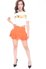 New Multi Frill Skorts Shorts