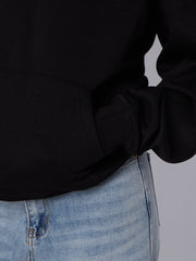 Oversized Plain Fleeced Hoodie