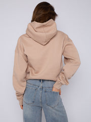 Oversized Plain Fleeced Hoodie
