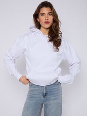 Oversized Plain Fleeced Hoodie
