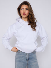 Oversized Plain Fleeced Hoodie
