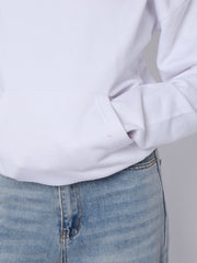 Oversized Plain Fleeced Hoodie