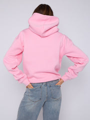 Oversized Plain Fleeced Hoodie