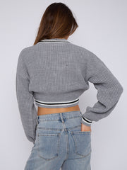 Knitted Cropped Jumper