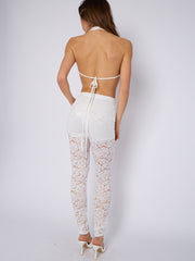 Ribbelde tie-up Bralet & Trouser Coörd-set (copy)
