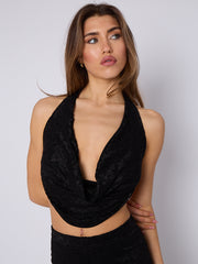 Ribbelde tie-up Bralet & Trouser Coörd-set (copy)