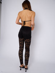 Ribbelde tie-up Bralet & Trouser Coörd-set (copy)