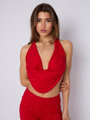 Ribbelde tie-up Bralet & Trouser Coörd-set (copy)