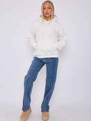 Capianza de crucifijo de gran tamaño sudadera con capucha