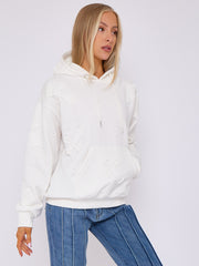 Capianza de crucifijo de gran tamaño sudadera con capucha