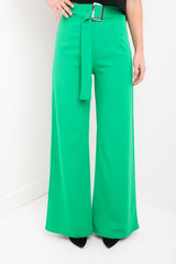 Buckle Belt Wide Leg broek
