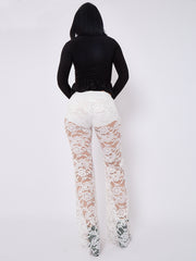 Geflügelte ausgestellte Hose