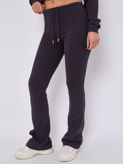 Interlock Cropped Zip Hoodie and Flared Trouser Set