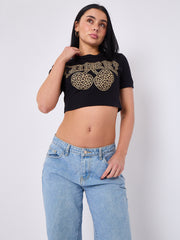 Camiseta impresa gráfica de Leopard Cherry (copia)