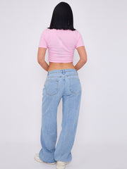 Camiseta impresa gráfica de Leopard Cherry (copia)