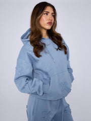 Capianza de crucifijo de gran tamaño sudadera con capucha