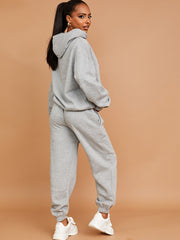 Embroidered French Riviera Hooded Fleece Co-ord