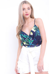 Belted Frill Hem Shorts