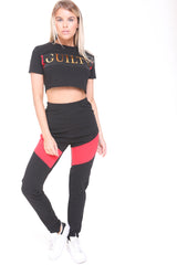 Guilty Crop Top And Trouser Co-ord