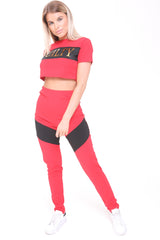Guilty Crop Top And Trouser Co-ord
