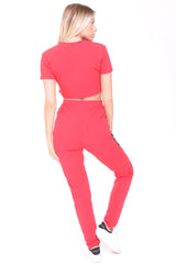 Guilty Crop Top And Trouser Co-ord