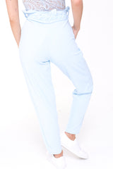 New Paper Bag Tie Waist Trousers