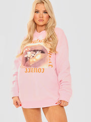 Couture Lip Graphic Sweatshirt Jumper
