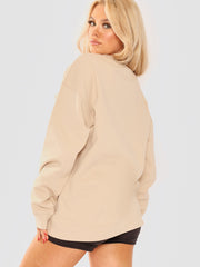 Couture Lip Graphic Sweatshirt Jumper