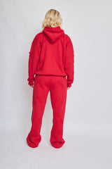 Crucifijo de gran tamaño Coordenada de vellón con capucha