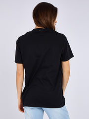 Wild im Herzen grafisch gedrucktes T-Shirt