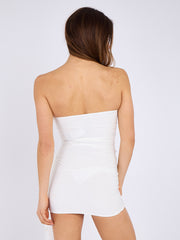 Lace Mini -jurk met drapedetail